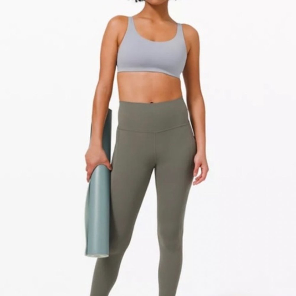 NWT Lululemon Align HR Pant 25" GREY SAGE
